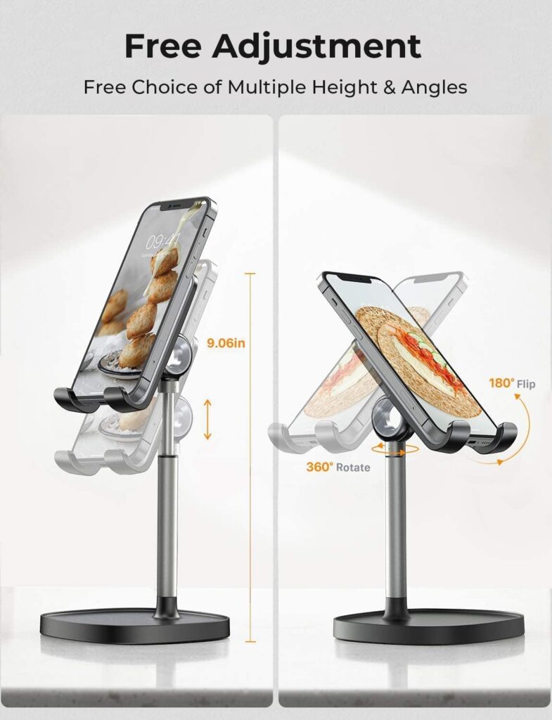Taller and More Photogenic Stand for Smartphones